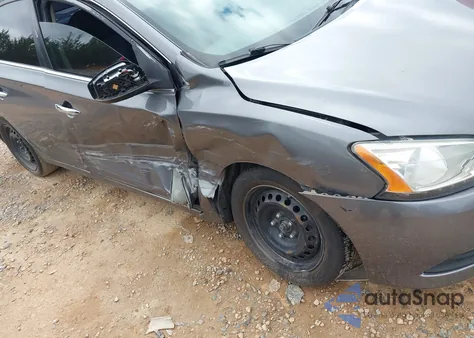 2015 Nissan Sentra Fe+ S/S/Sl/Sr/Sv z USA, uszkodzony, nr VIN 3N1AB7APXFY251287